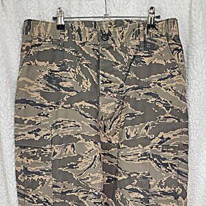 Mens Air Force camo pants utility trouser size 34R